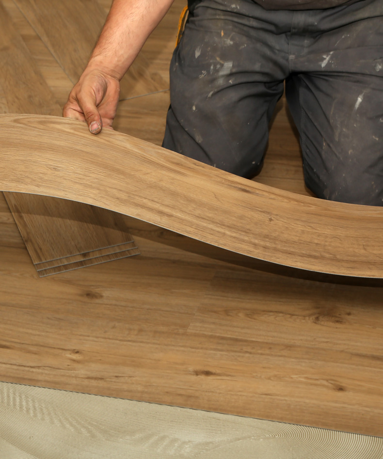 Vinyl vloer leggen