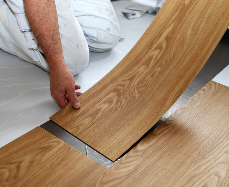 vinyl laten plaatsen